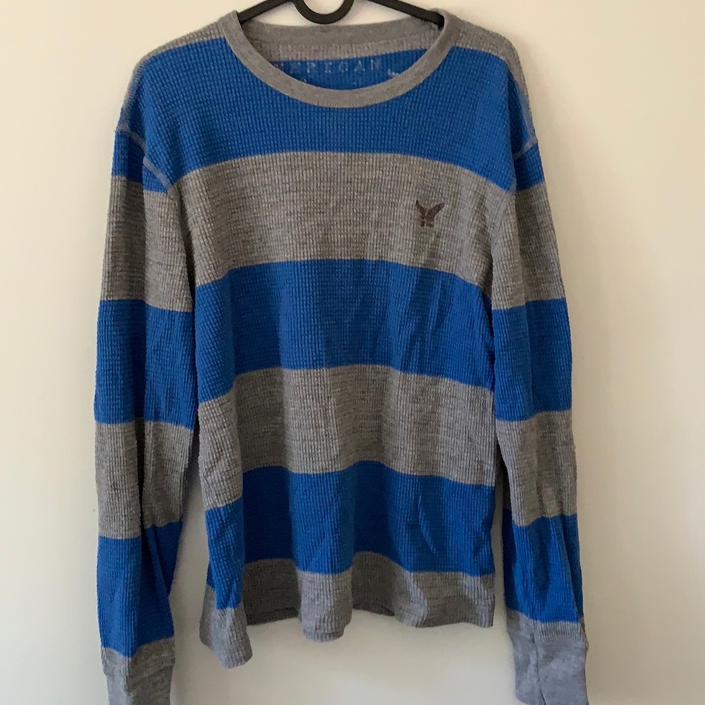 Ribbed long sleeve shirt